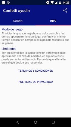 Confetti ayudin - Screenshot 3
