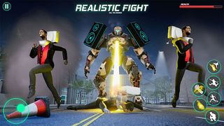 HeRope Toilet Monster Robot 3D - Screenshot 2