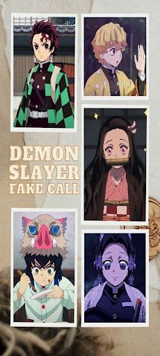 Demon Slayer Fake Call - Screenshot 4