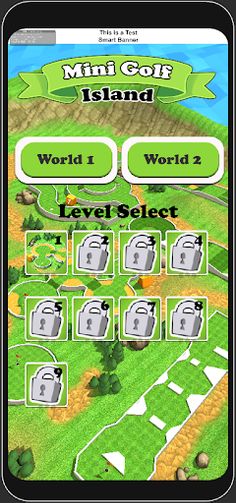 Mini Golf Island - Screenshot 1