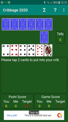 Cribbage 2020 - Screenshot 1