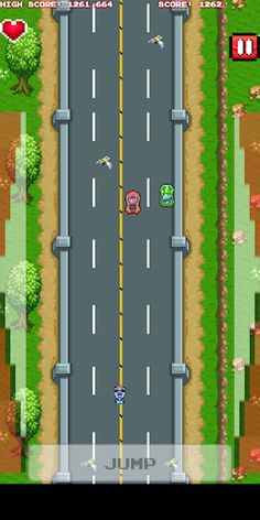 Crazy Road Race - Screenshot 1