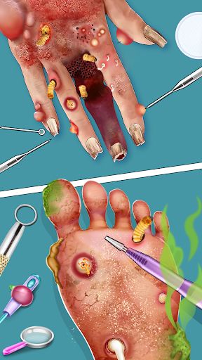 ASMR Doctor Makeup Salon games - Screenshot 2