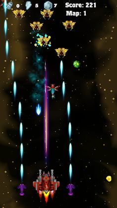 Space Shooter: New galaxy atta - Screenshot 2