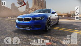 City Racer BMW M5 Parking Area - Screenshot 1