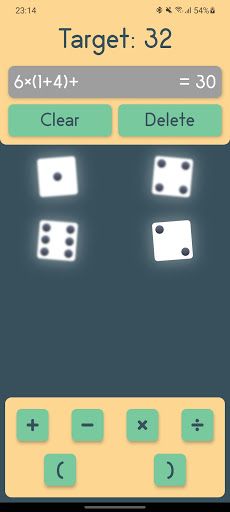 Dice Target - A brain game - Screenshot 4