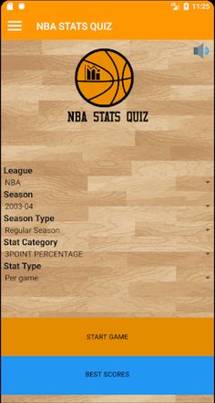 NBA Stats Quiz - Screenshot 1