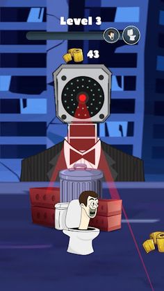 Hide N Seek: Toilet Man - Screenshot 1