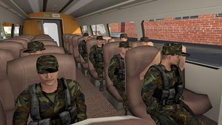 US Army Train Simulator 3D - Screenshot 2