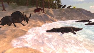 Crocodile Sim 3D Hunt Attack - Screenshot 2