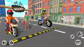 Bike Game 3D - Racing Game - Screenshot 1