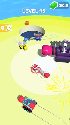 Cart Punch .IO - Screenshot 2