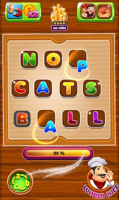 Word Chef Fun Cooking Game - Screenshot 3