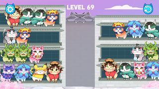 Cat Sort Color: Classic Puzzle - Screenshot 1