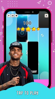 Chris Brown Piano Game - Screenshot 2