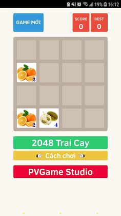 2048 Trái Cây - Screenshot 4