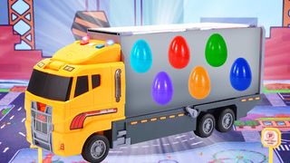 Truck Construct Egg Surprise - Screenshot 1