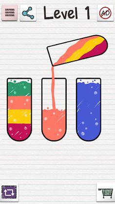 Colored Water Sort Puzzle - Screenshot 1