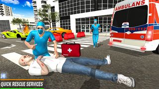 City Ambulance Driving Games - Screenshot 1