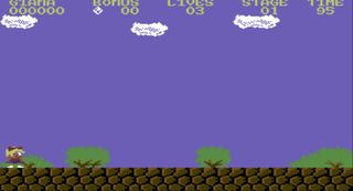 C64 Giana Sisters - Screenshot 1
