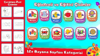 Çocuklar İçin Boyama Oyunu - Screenshot 2