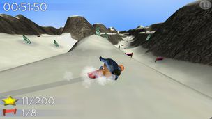 Big Mountain Snowboarding - Screenshot 1