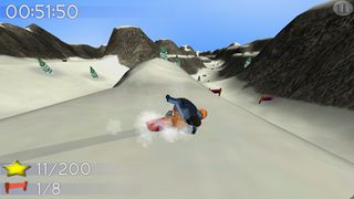 Big Mountain Snowboarding - Screenshot 1
