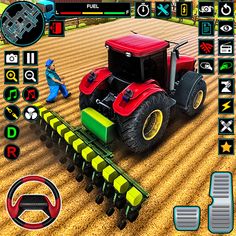 Village Tractor Forming Sim 3D - Screenshot 1