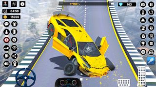 Car Crash Simulator Mega Jump - Screenshot 1