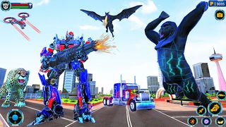 Jet Robot Car Transform 3D - Screenshot 3