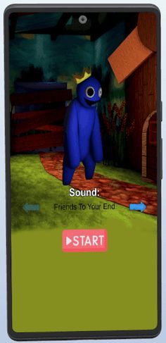 FNF Mod Rainbow Blue Test - Screenshot 1