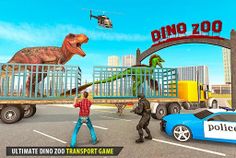 Wild Dino Truck Transport Game - Screenshot 3