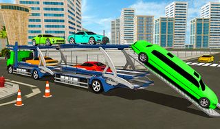 Truck Car Transport Trailer - Screenshot 1