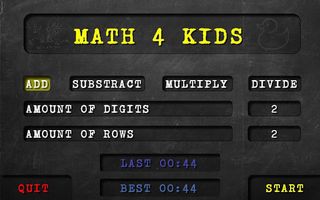 Math4Kids - Screenshot 1