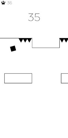 Geometry Black White Dash - Screenshot 2