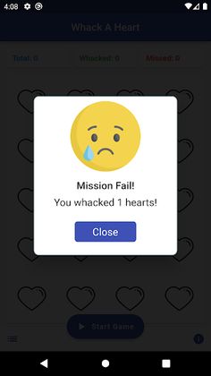 Whack a heart - Screenshot 3