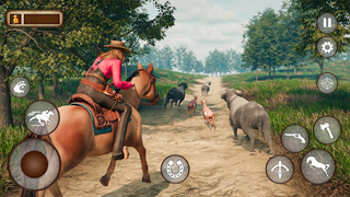 Cowboy Rodeo Rider- Wild West - Screenshot 2