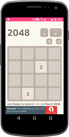 2048 D - Screenshot 1