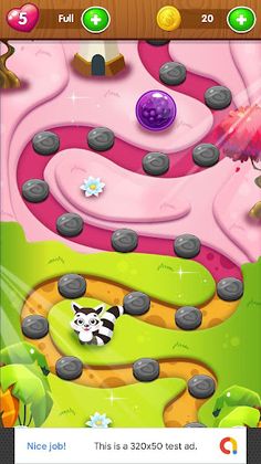 Cat Halloween Bubble Shooter - Screenshot 2