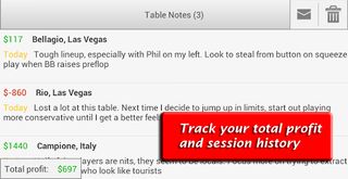 Poker Notes Live - Premium - Screenshot 3
