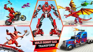 Multi Robot Car Transform Game - Screenshot 2