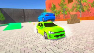 Mini Car Garden Racing : New C - Screenshot 1