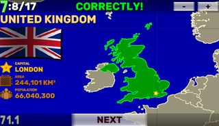 World Map Quiz: Coutries, Capi - Screenshot 3