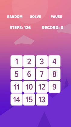 Fifteen Puzzle - Screenshot 1