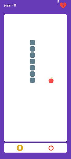 snake game لعبة الافعى - Screenshot 1