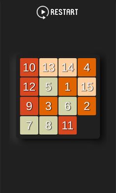 Fifteen Puzzle - Screenshot 2