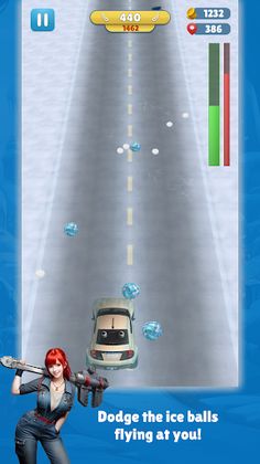 Race car with balls - Screenshot 4