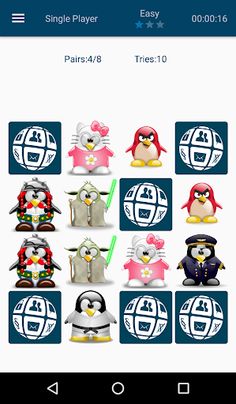 Memo Game (PFA) - Screenshot 1