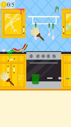 kitchen cleaning game - Screenshot 2