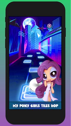 My Little Tiles Hop Pony Game - Screenshot 1